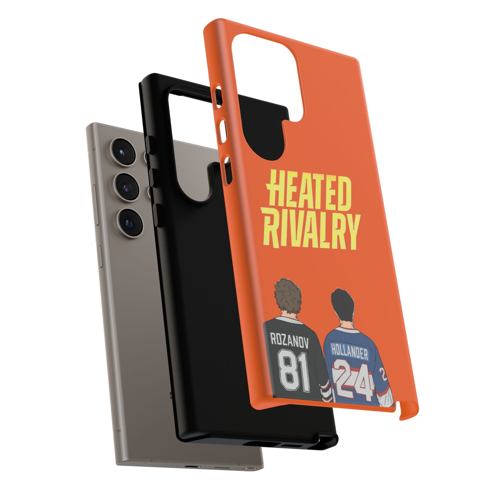Heated Rivalry Hockey iPhone Case Sports Romance Phone Case Hockey Fan Gift Protective Tough Case