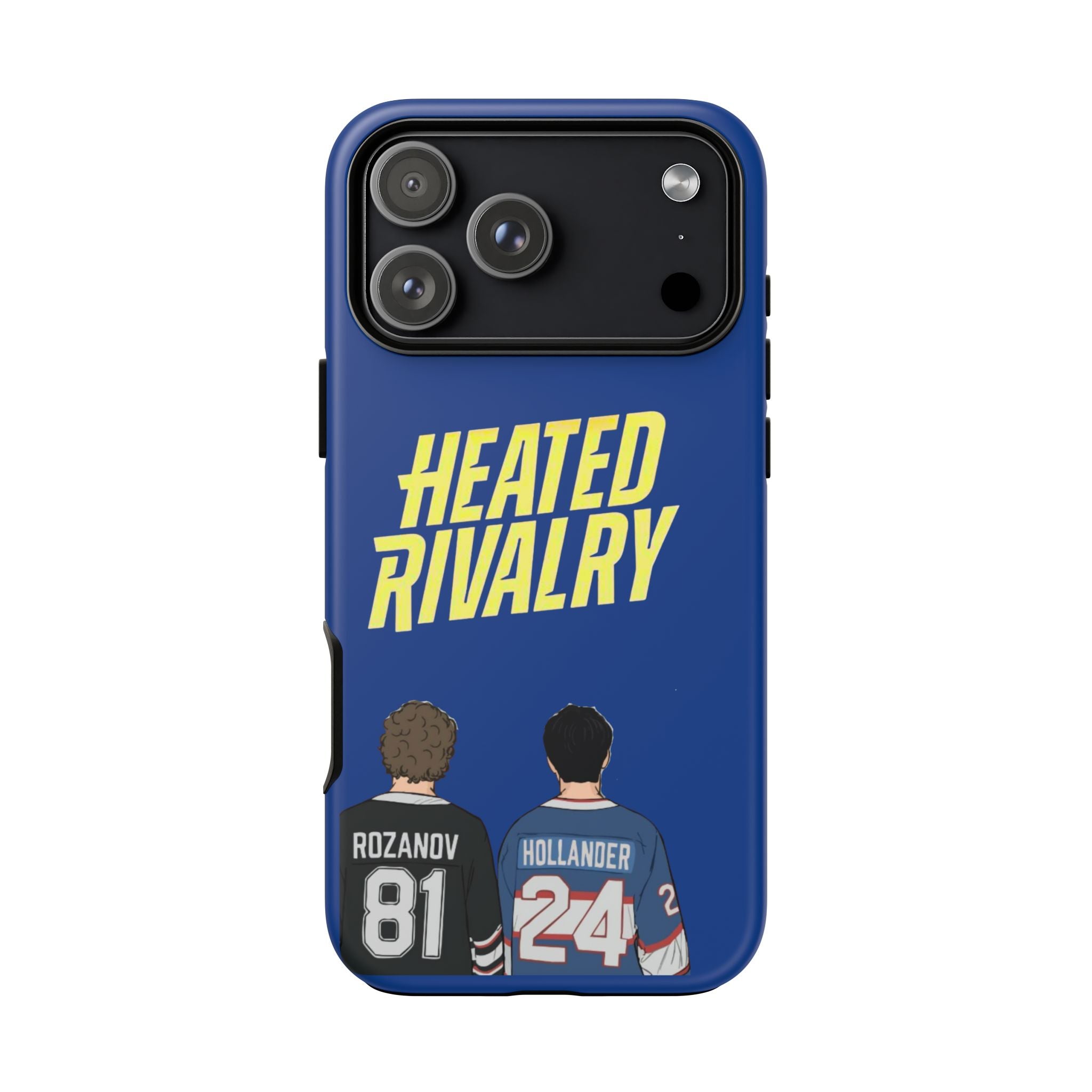 Heated Rivalry Hockey iPhone Case Sports Romance Phone Case Hockey Fan Gift Protective Tough Case