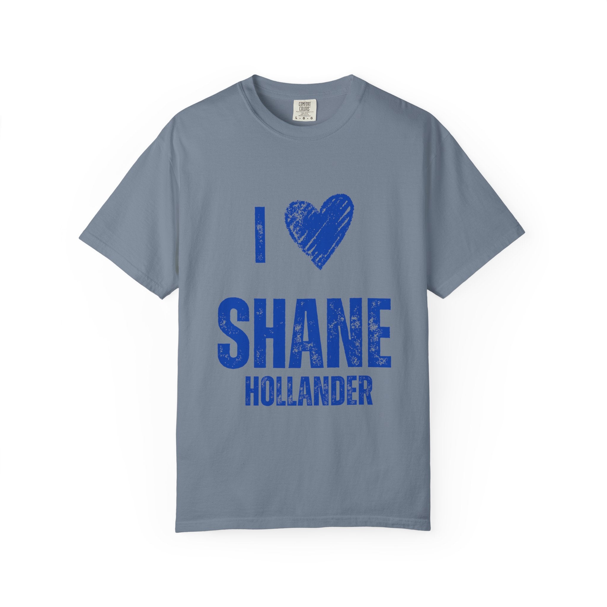 I Love Shane Hollander Unisex T Shirt Hockey Romance Inspired Graphic Tee Vintage Jersey Style Fan Shirt