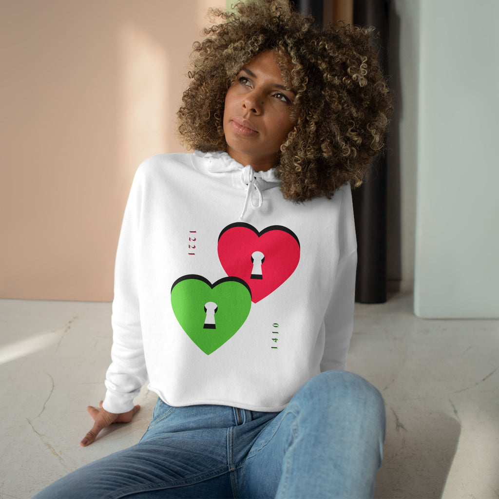 Locked Rooms Womens Crop Hoodie | Heated Rivalry Inspired | Room Numbers Design