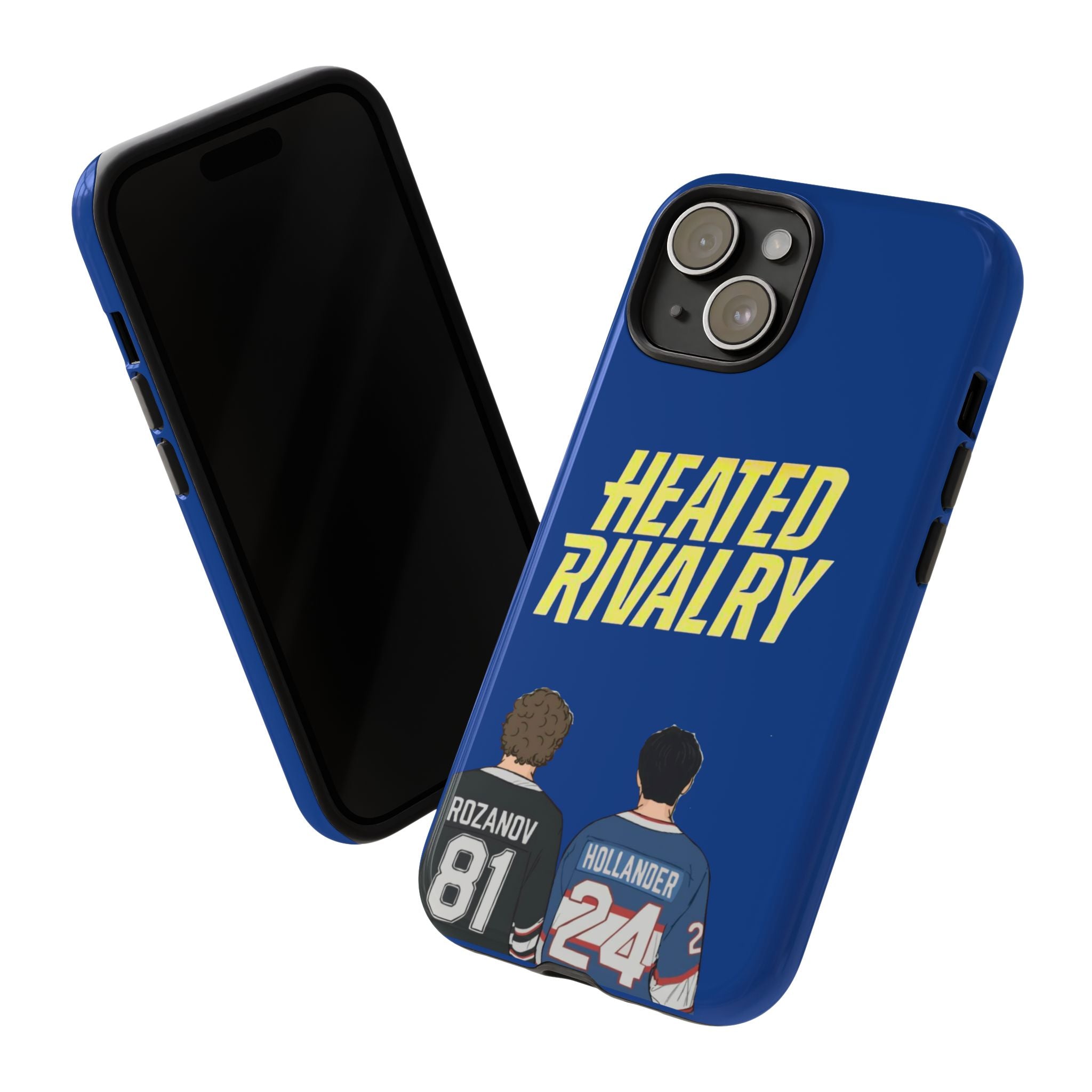 Heated Rivalry Hockey iPhone Case Sports Romance Phone Case Hockey Fan Gift Protective Tough Case