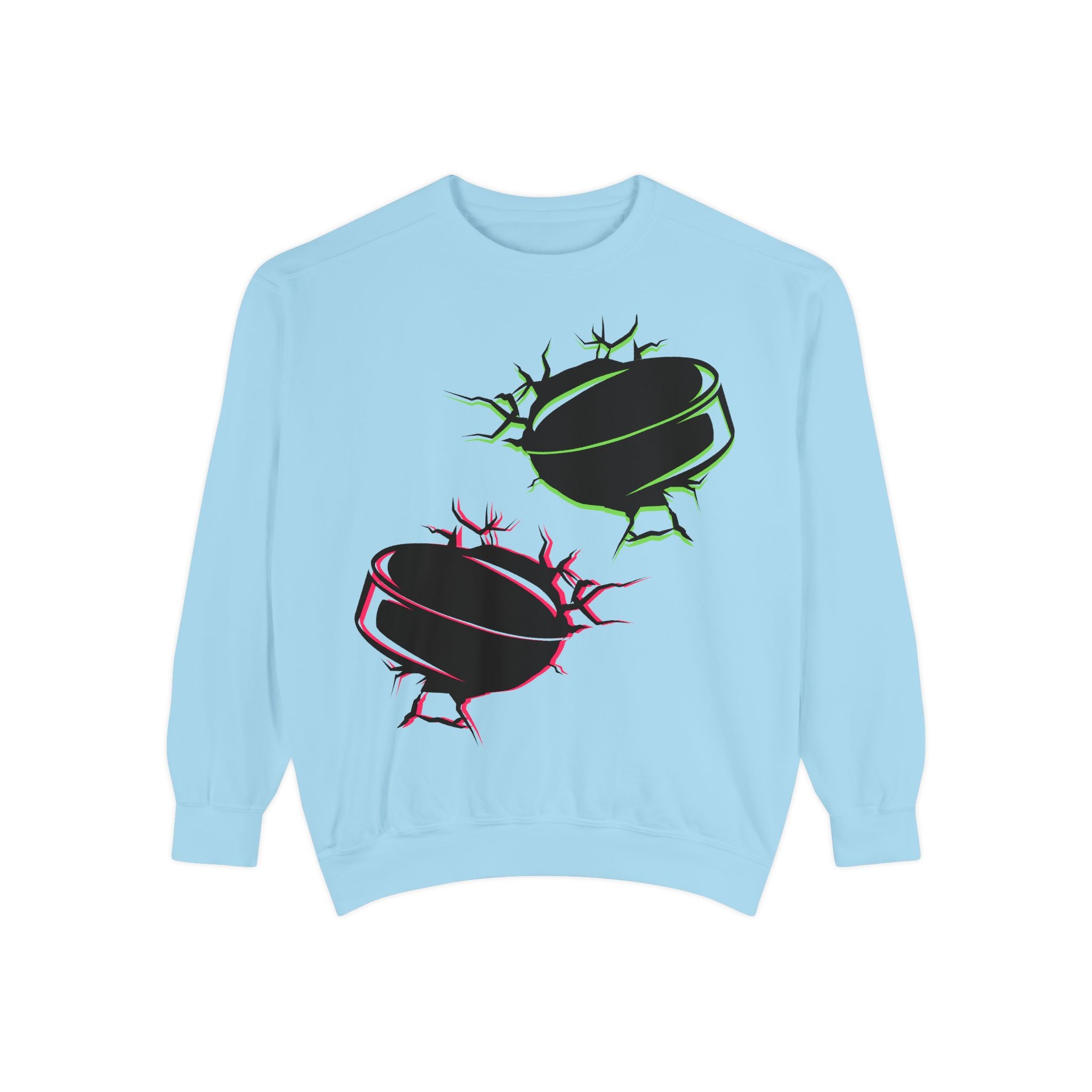 Heated Rivalry Inspired Hockey Puck Sweatshirt Unisex Romance Book Fan Merch