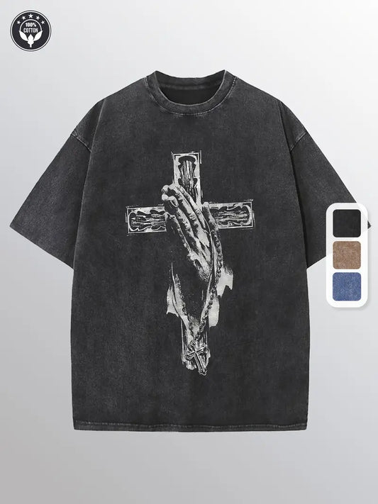 Men's Printed Short Sleeved T-shirt