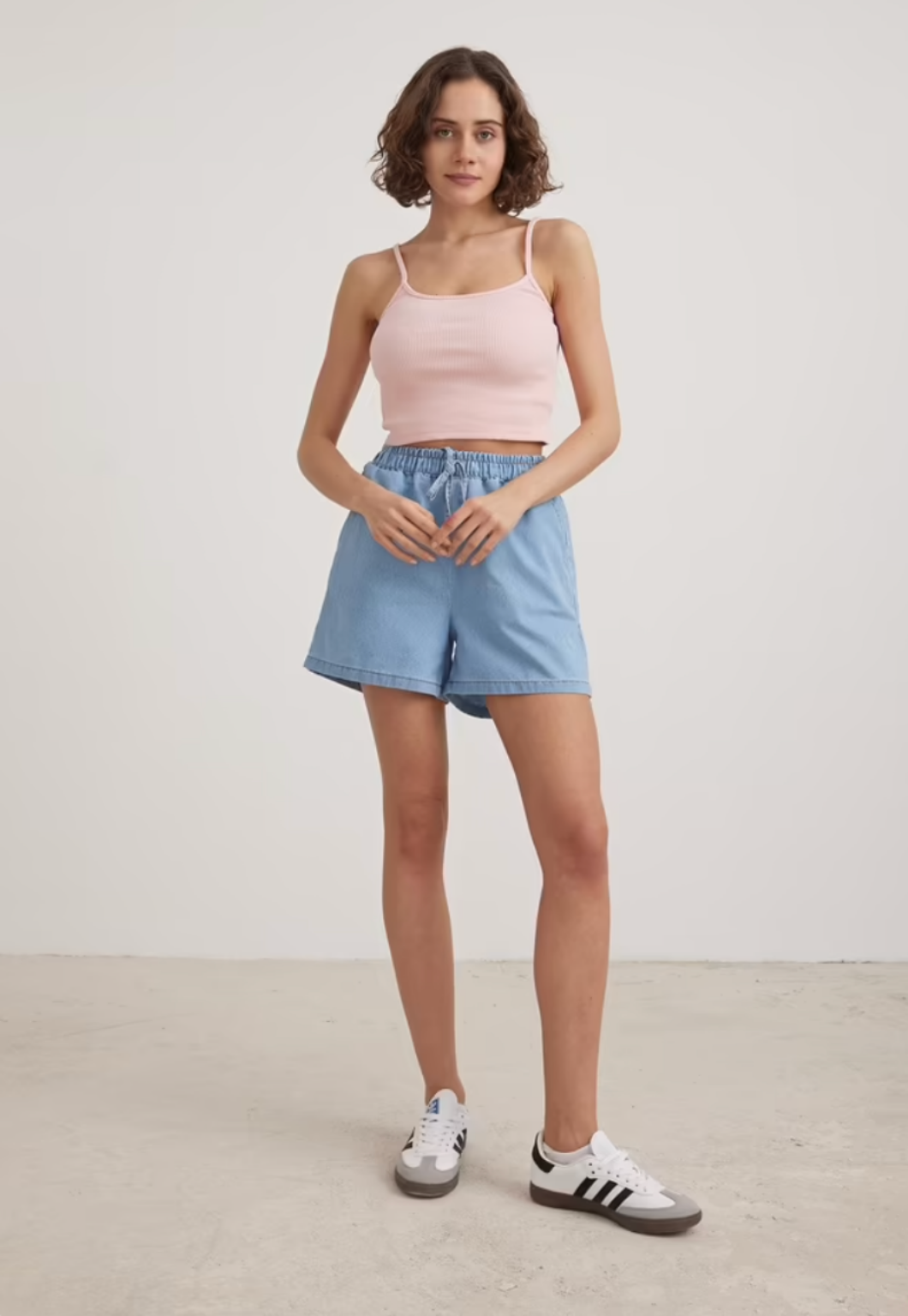 Askılı Kadın Crop Atlet