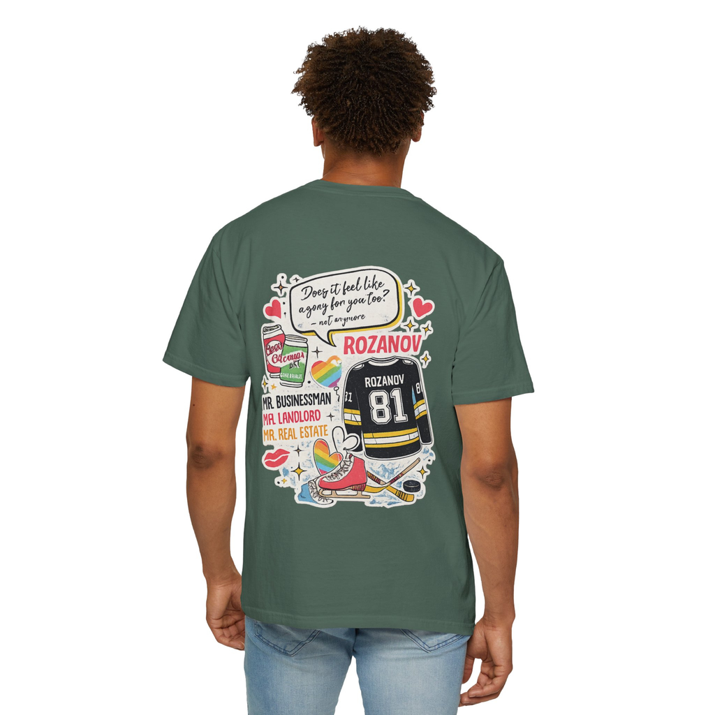 Heated Rivalry Unisex T-Shirt | Vintage Hockey Romance Graphic Tee