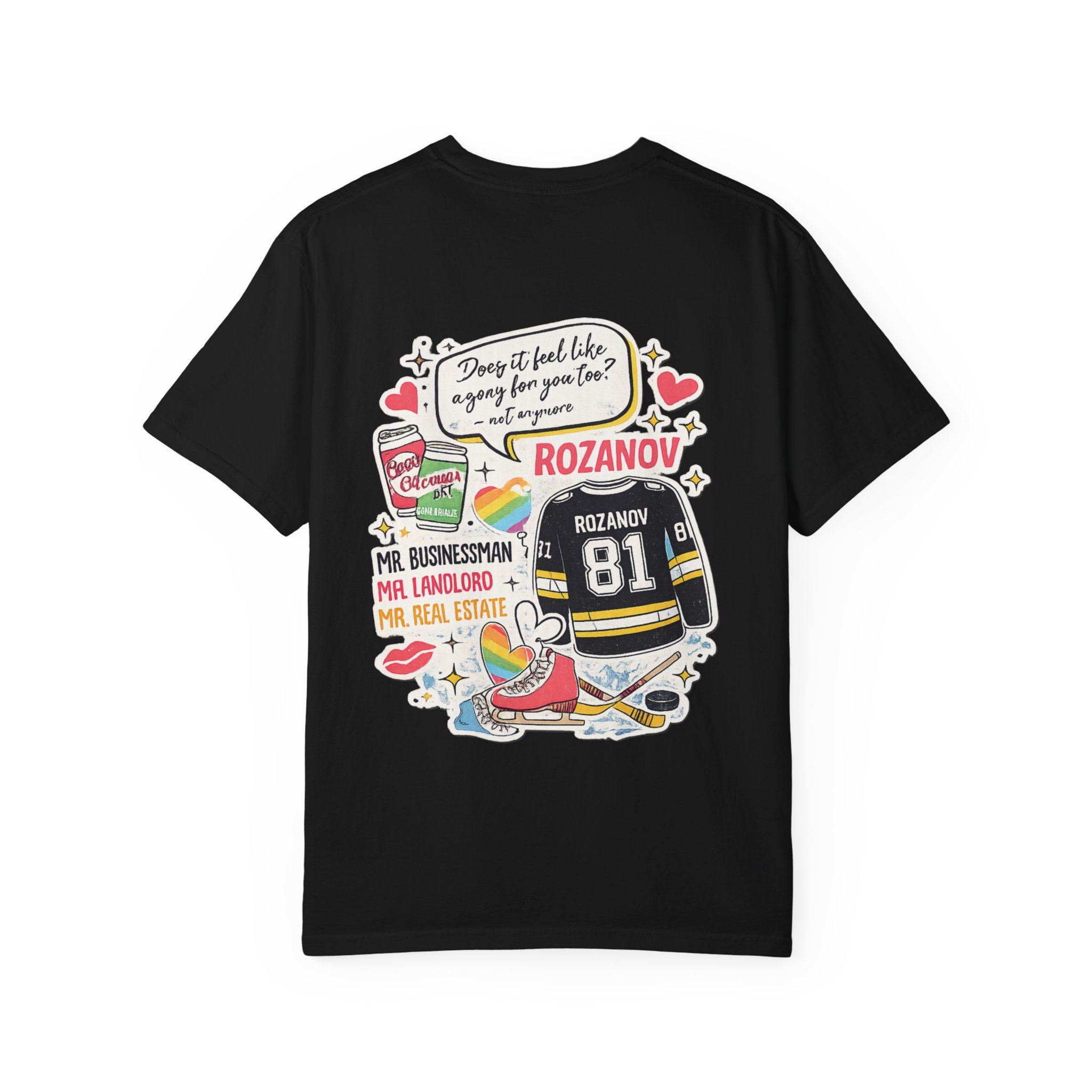 Heated Rivalry Unisex T-Shirt | Vintage Hockey Romance Graphic Tee