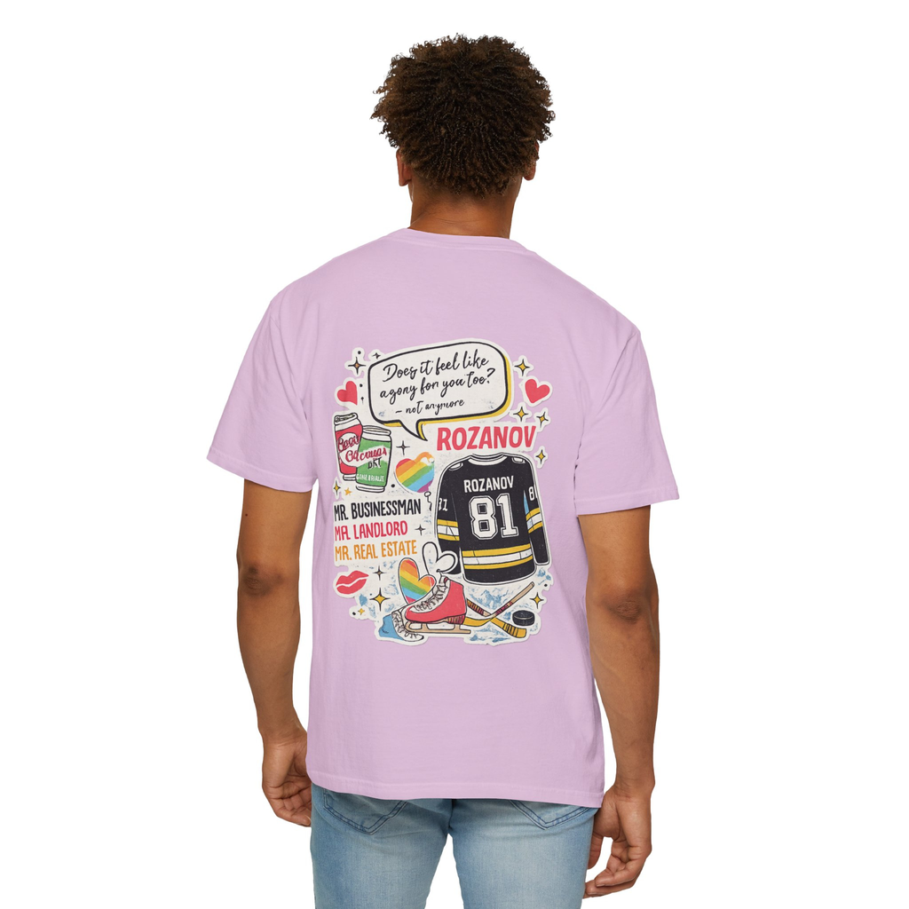 Heated Rivalry Unisex T-Shirt | Vintage Hockey Romance Graphic Tee