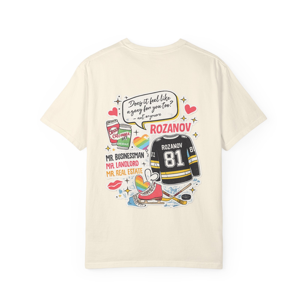 Heated Rivalry Unisex T-Shirt | Vintage Hockey Romance Graphic Tee