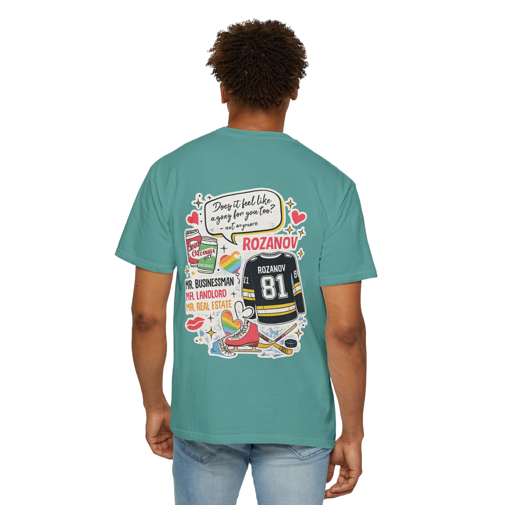 Heated Rivalry Unisex T-Shirt | Vintage Hockey Romance Graphic Tee