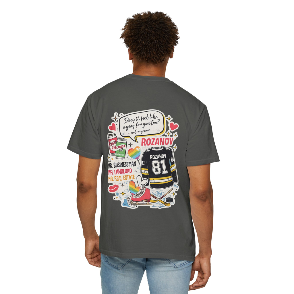 Heated Rivalry Unisex T-Shirt | Vintage Hockey Romance Graphic Tee