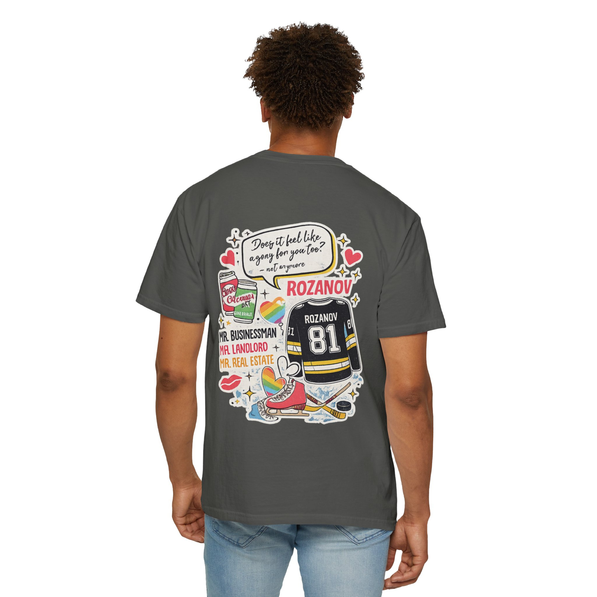 Heated Rivalry Unisex T-Shirt | Vintage Hockey Romance Graphic Tee