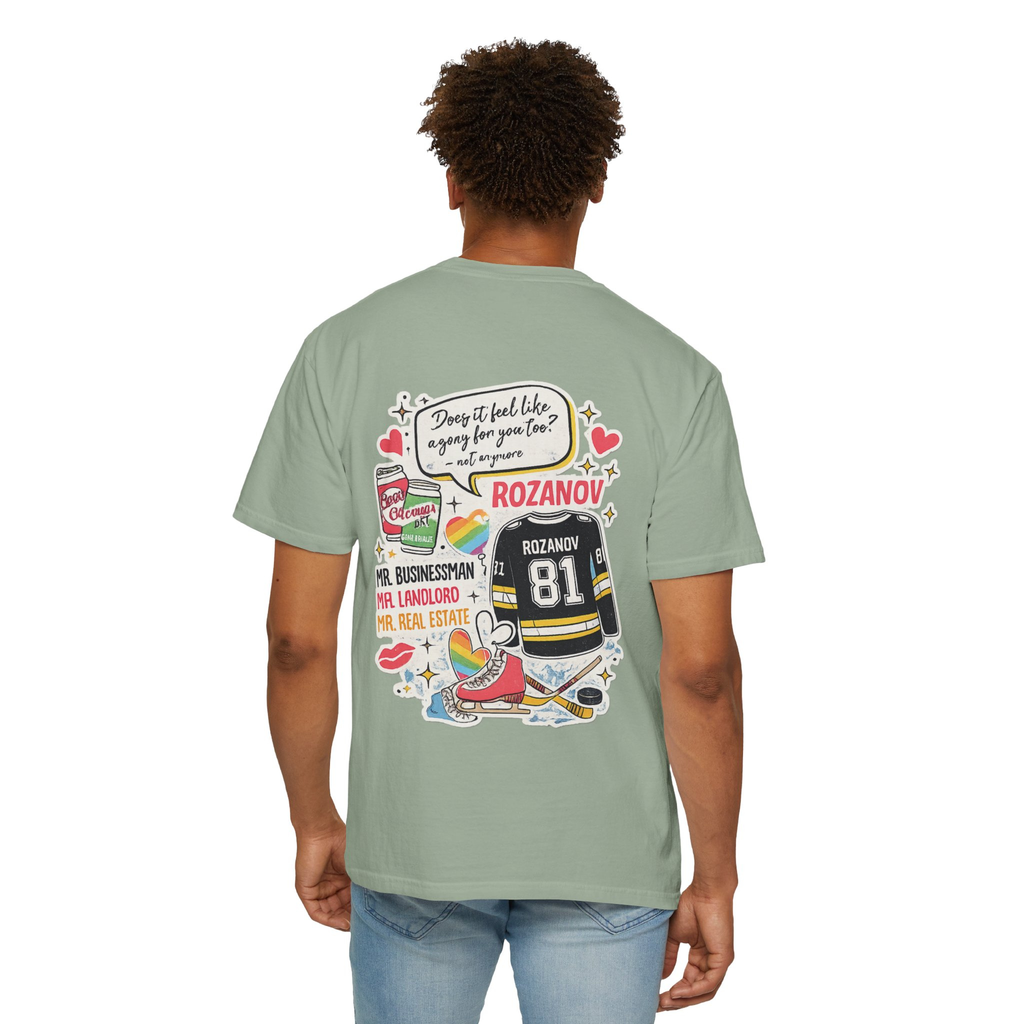 Heated Rivalry Unisex T-Shirt | Vintage Hockey Romance Graphic Tee