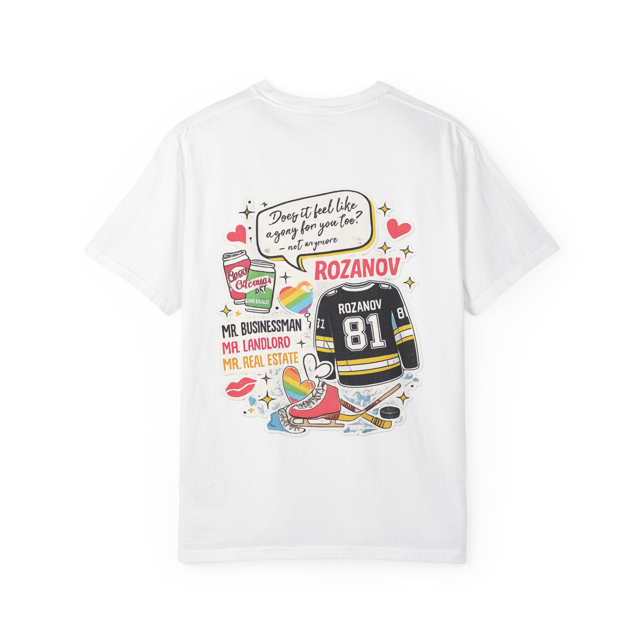 Heated Rivalry Unisex T-Shirt | Vintage Hockey Romance Graphic Tee