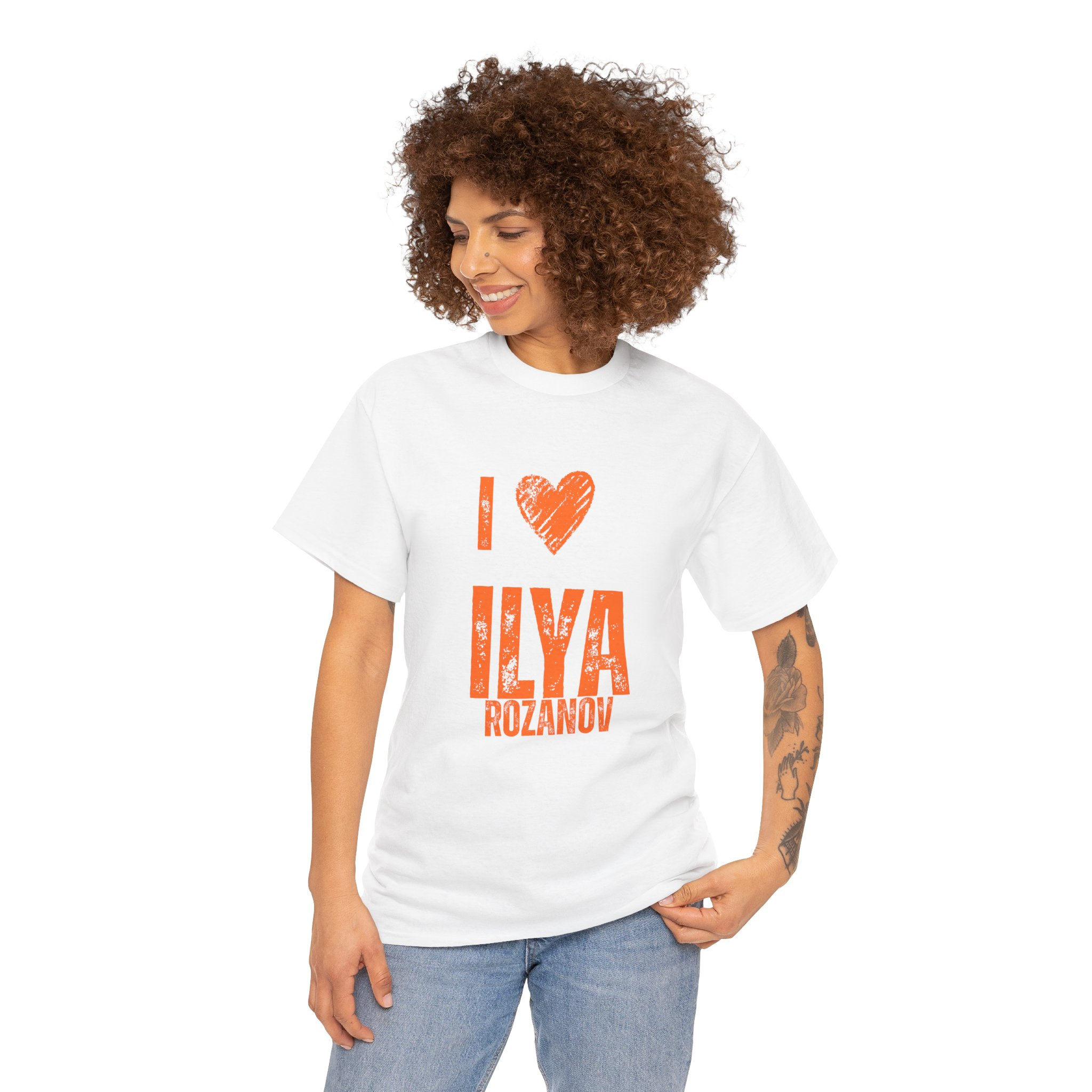 I Love Ilya Unisex Graphic Tee| Rozanov 81 Vintage Hockey Shirt