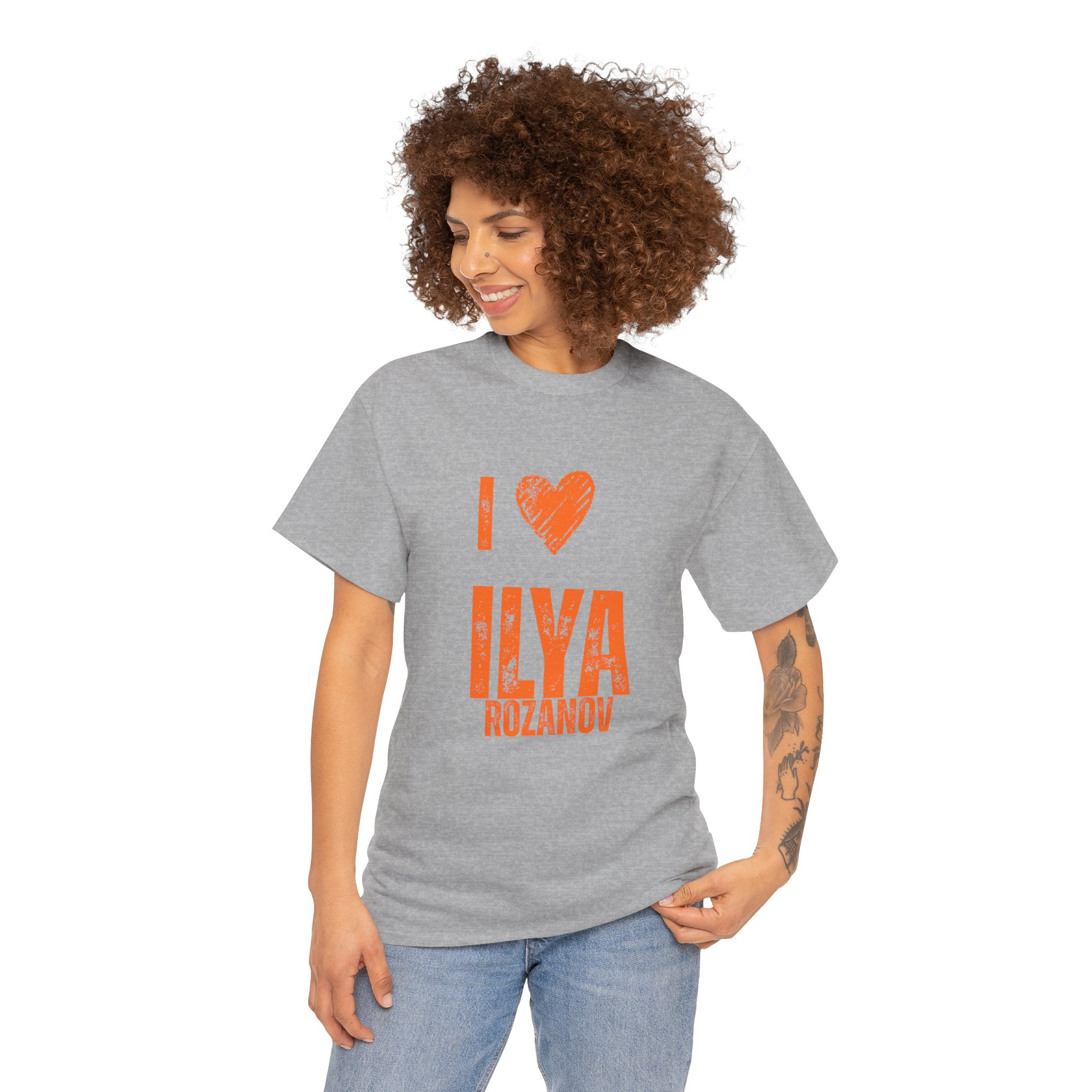 I Love Ilya Unisex Graphic Tee| Rozanov 81 Vintage Hockey Shirt