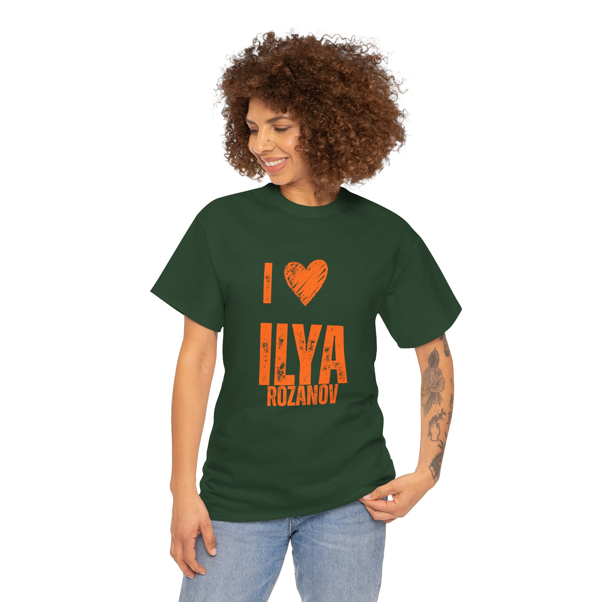 I Love Ilya Unisex Graphic Tee| Rozanov 81 Vintage Hockey Shirt
