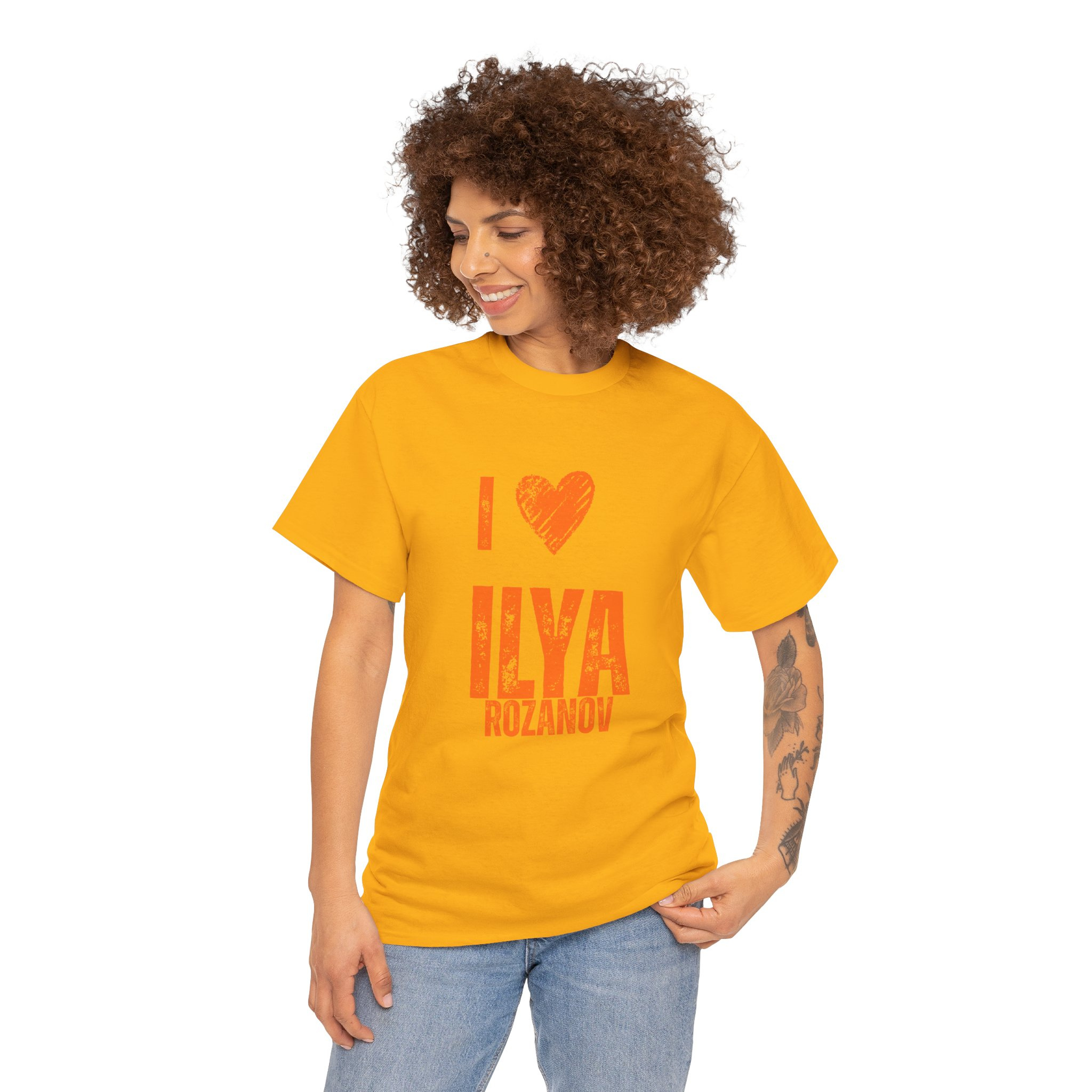 Ich liebe Ilya Rozanov Unisex-T-Shirt Rozanov 81 Hockey-Shirt Fan-inspiriertes Grafik-T-Shirt
