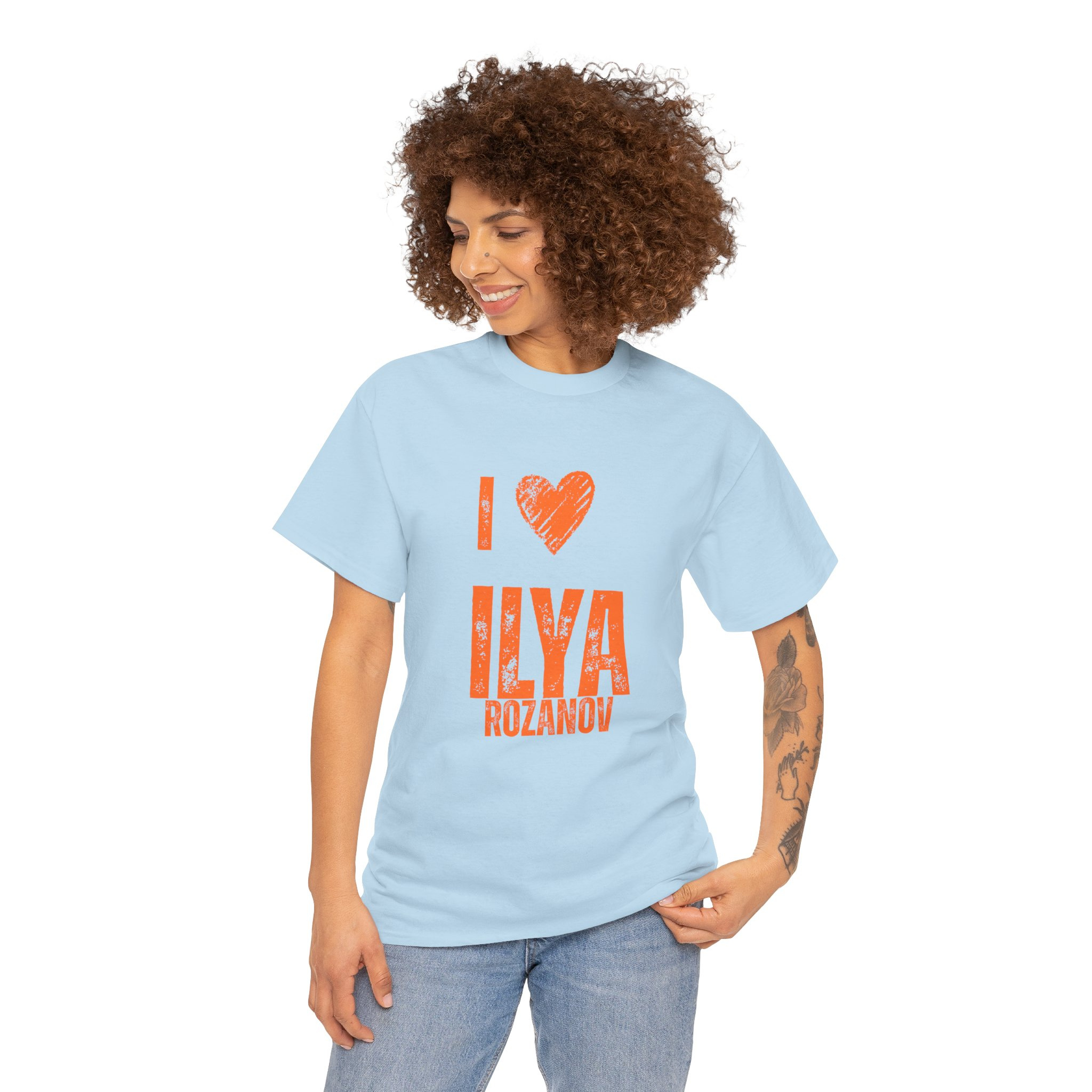 I Love Ilya Unisex Graphic Tee| Rozanov 81 Vintage Hockey Shirt