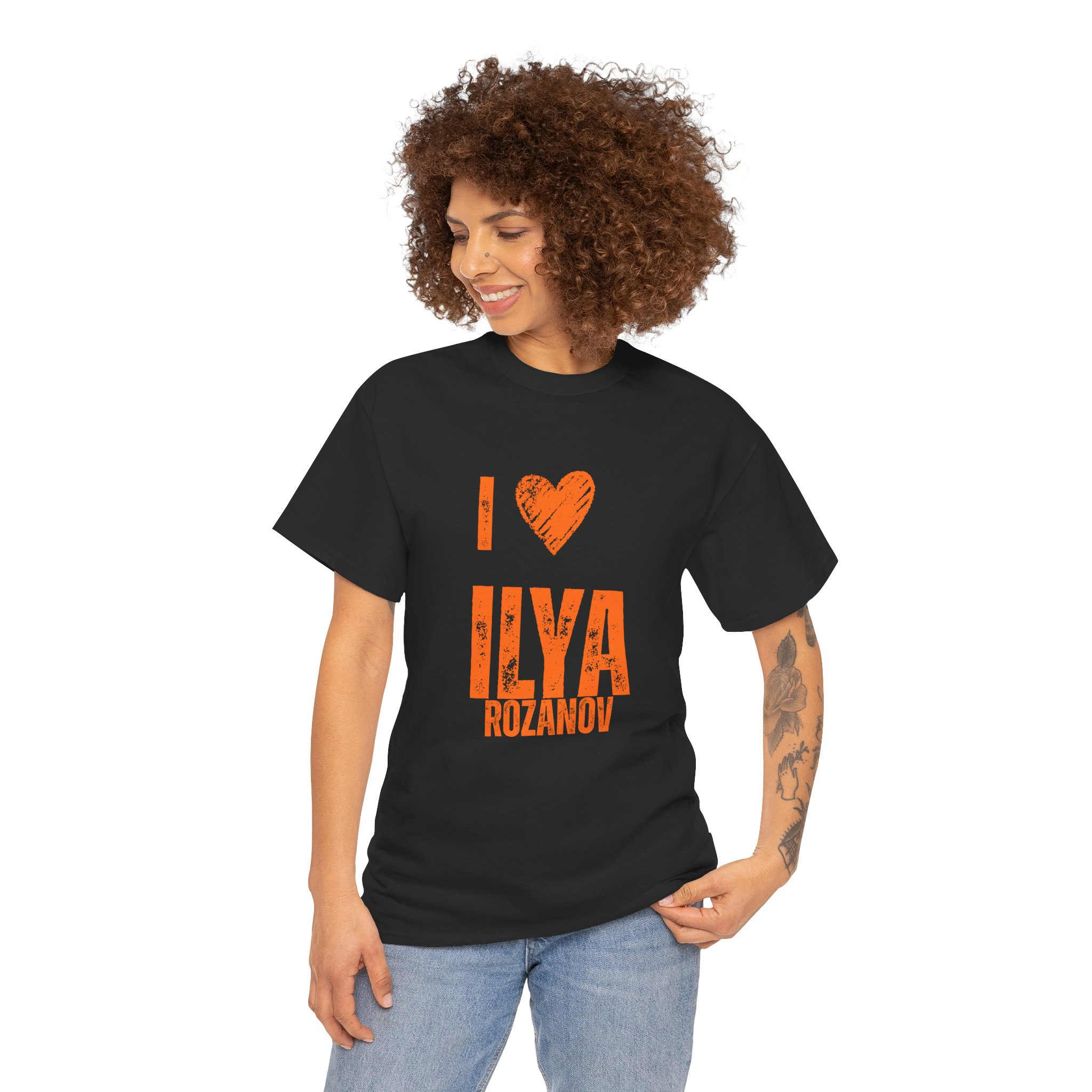 I Love Ilya Unisex Graphic Tee| Rozanov 81 Vintage Hockey Shirt