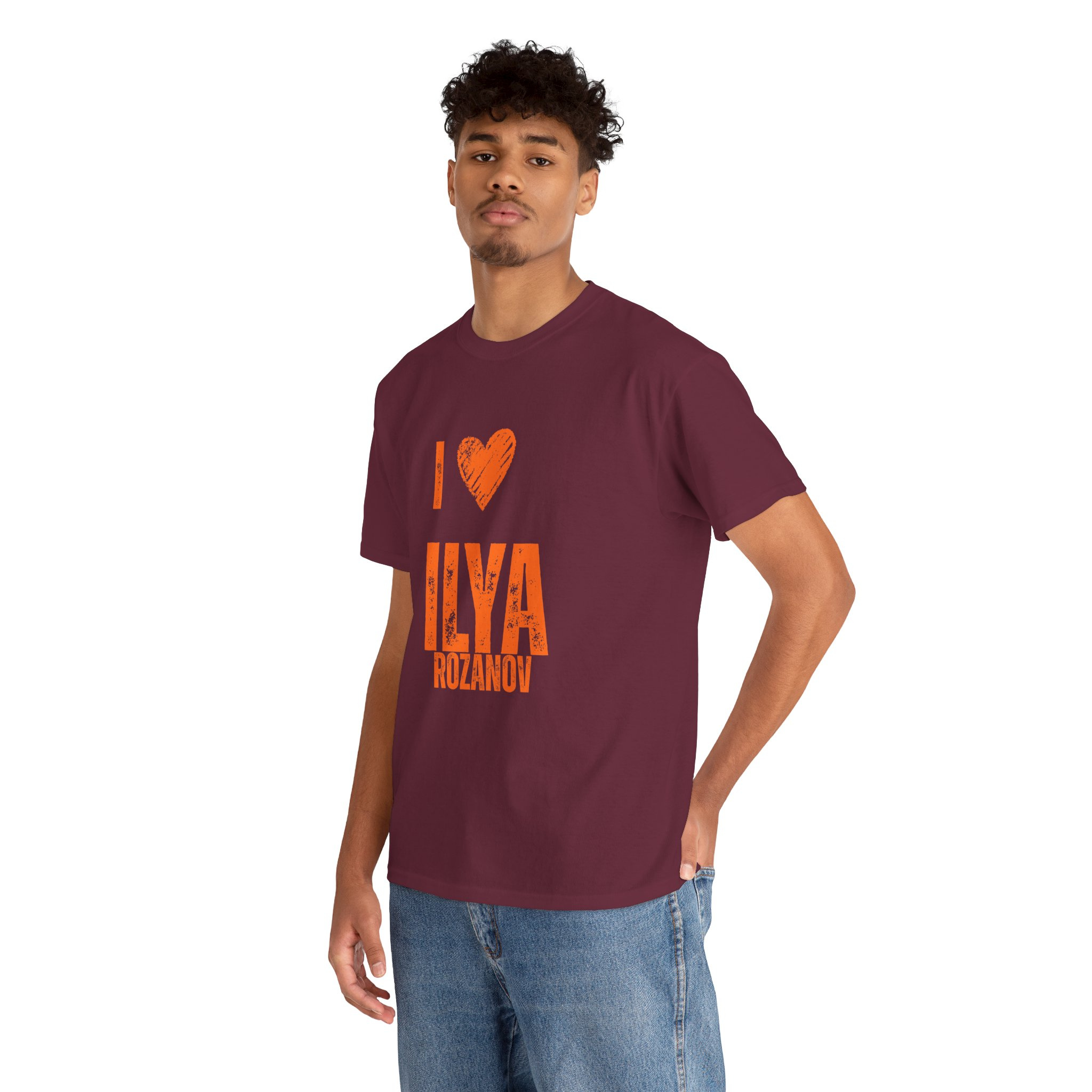 I Love Ilya Unisex Graphic Tee| Rozanov 81 Vintage Hockey Shirt