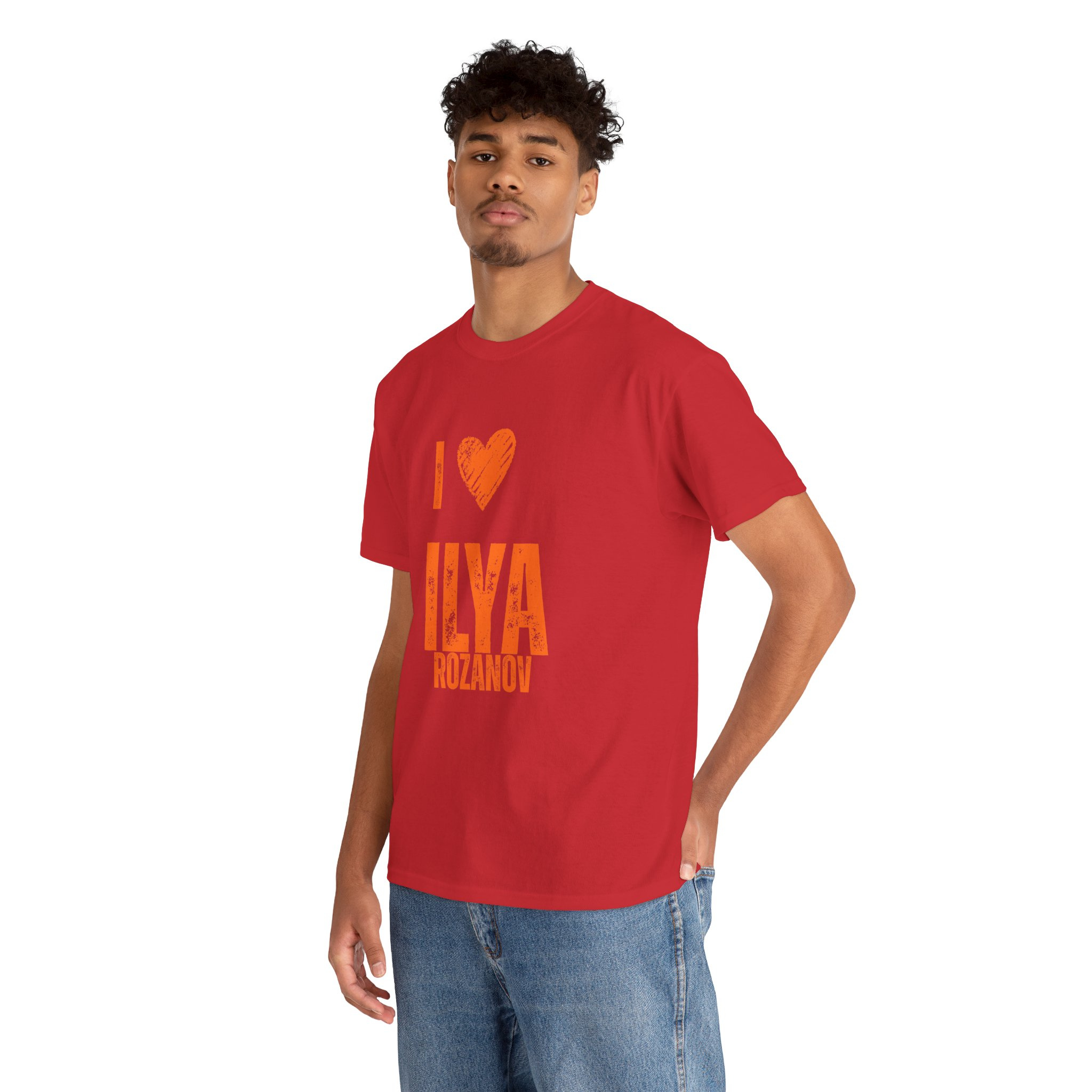 Ich liebe Ilya Rozanov Unisex-T-Shirt Rozanov 81 Hockey-Shirt Fan-inspiriertes Grafik-T-Shirt