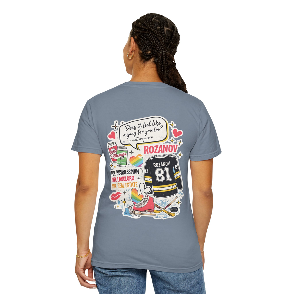 Heated Rivalry Unisex T-Shirt | Vintage Hockey Romance Graphic Tee