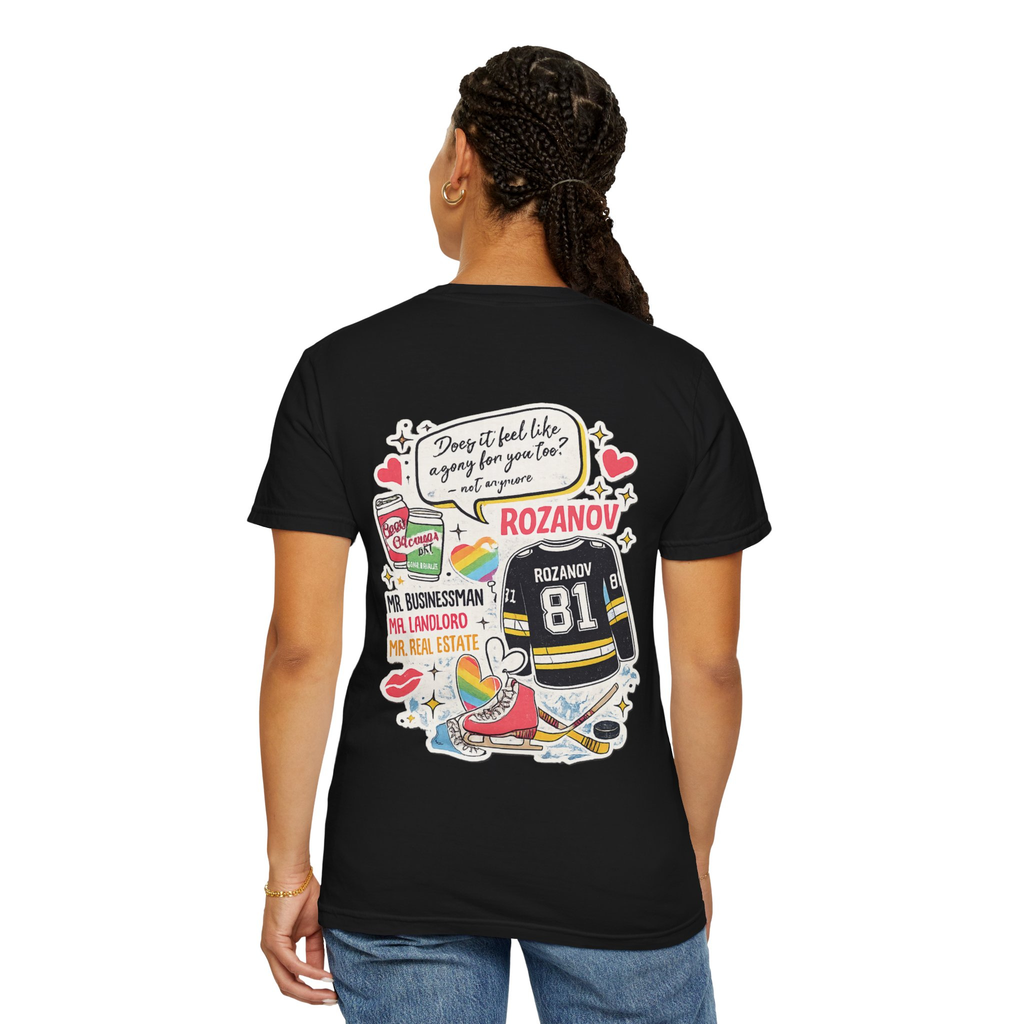 Heated Rivalry Unisex T-Shirt | Vintage Hockey Romance Graphic Tee