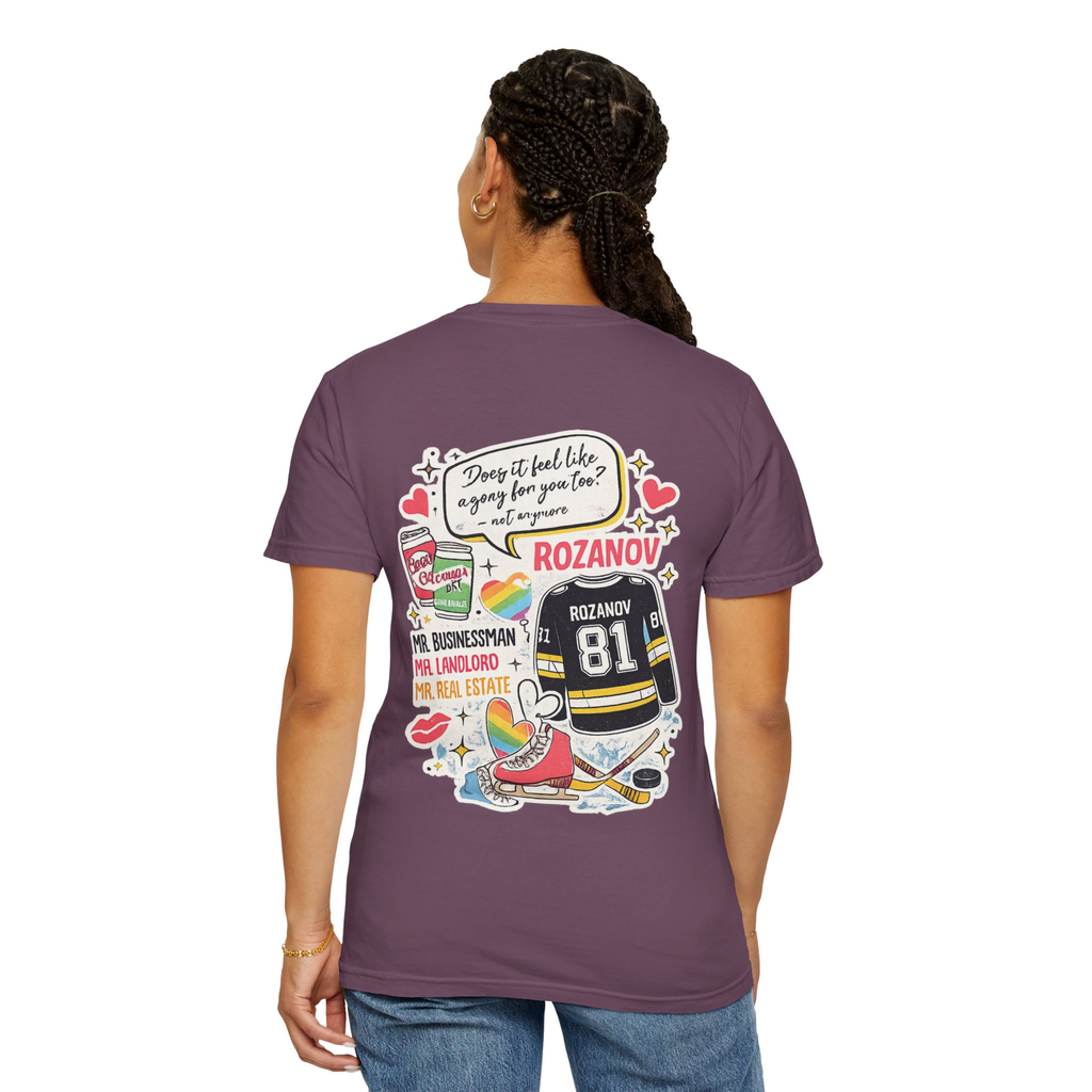 Heated Rivalry Unisex T-Shirt | Vintage Hockey Romance Graphic Tee