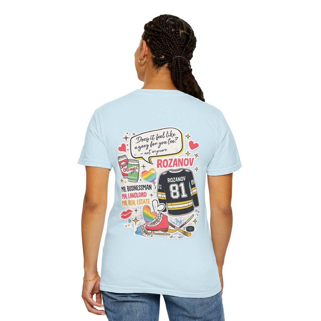 Heated Rivalry Unisex T-Shirt | Vintage Hockey Romance Graphic Tee