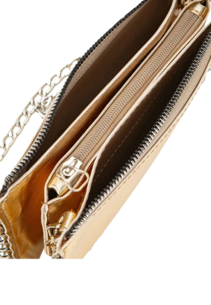 Kadın Zincir Askılı Clutch & Çapraz Çanta