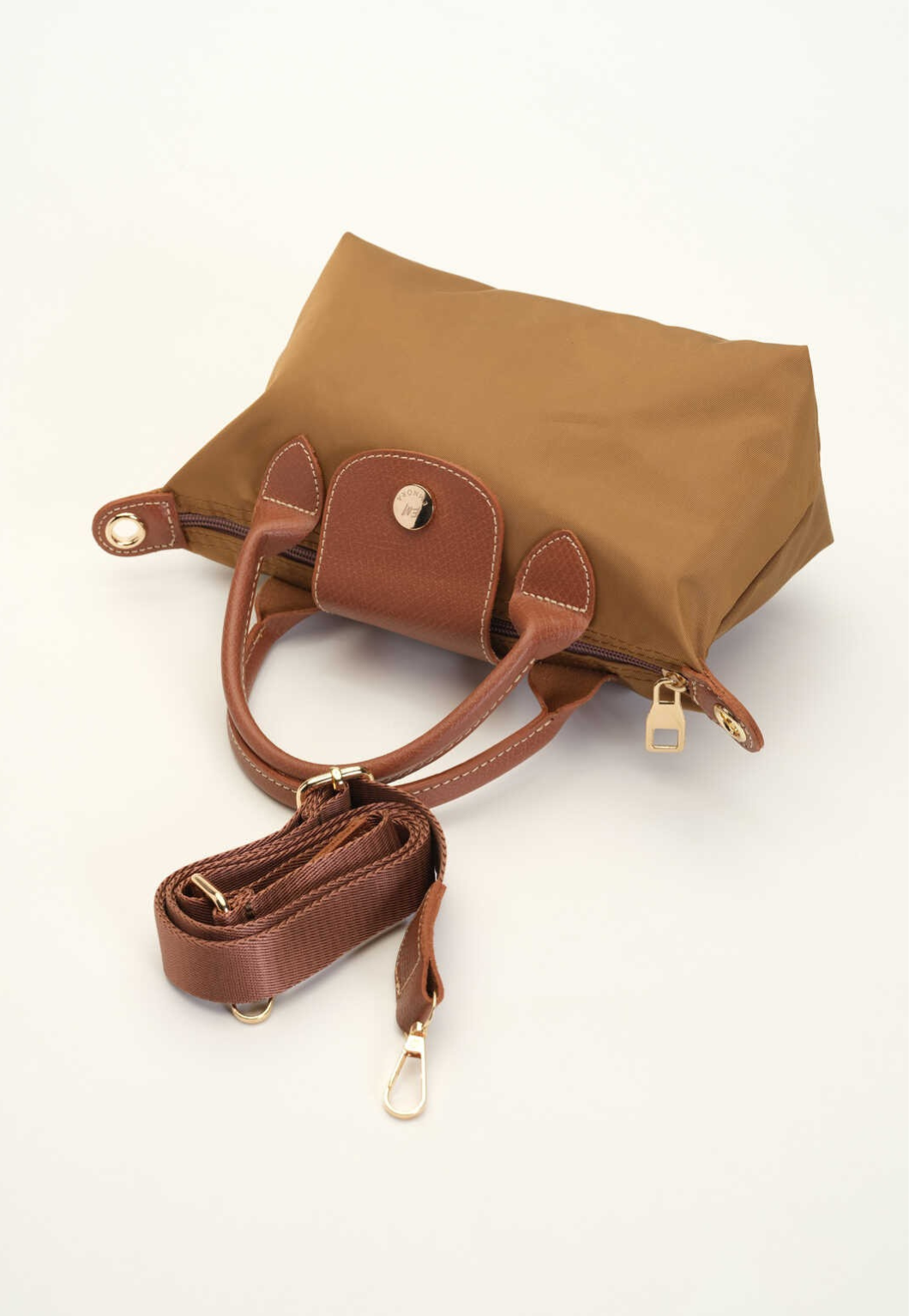 Hakiki Deri Detaylı Longchamp Model Kadın Omuz Çanta