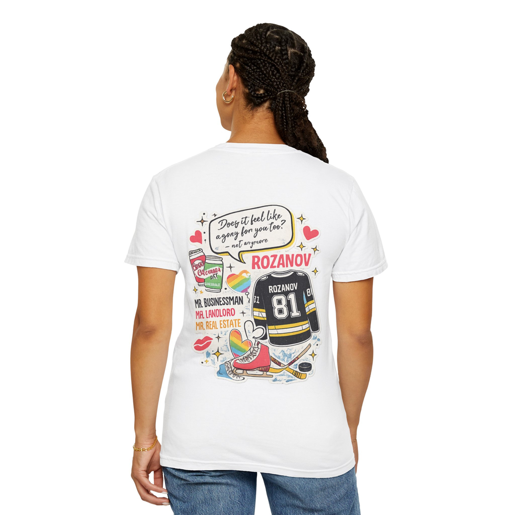 Heated Rivalry Unisex T-Shirt | Vintage Hockey Romance Graphic Tee