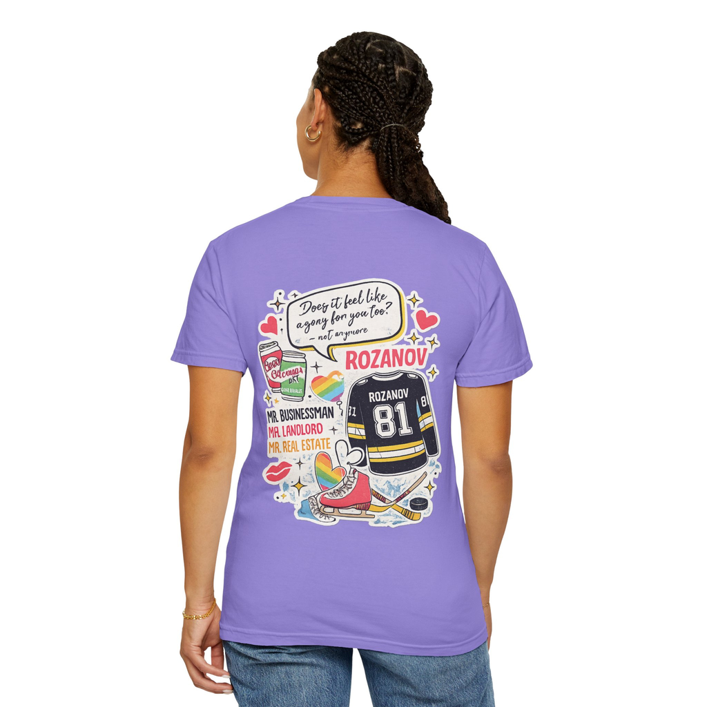 Heated Rivalry Unisex T-Shirt | Vintage Hockey Romance Graphic Tee