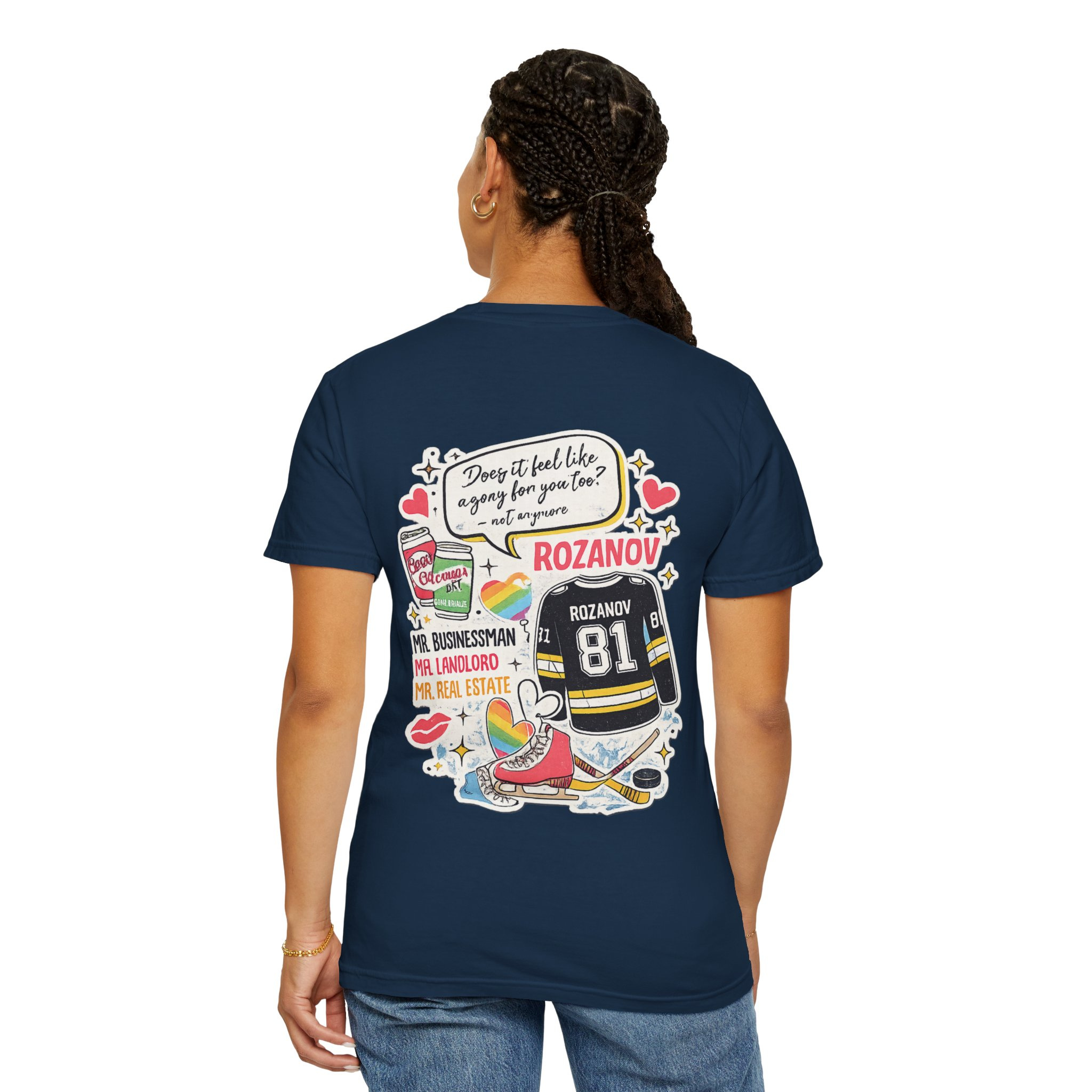 Heated Rivalry Unisex T-Shirt | Vintage Hockey Romance Graphic Tee